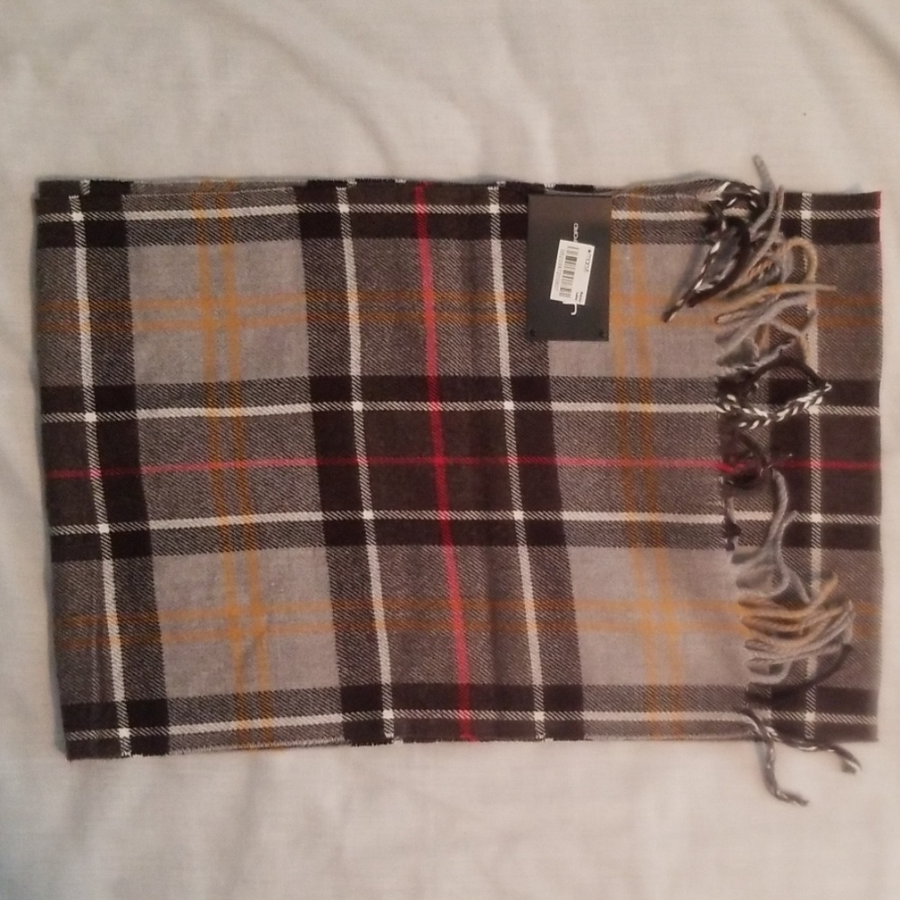 John Ashford fringe scarf